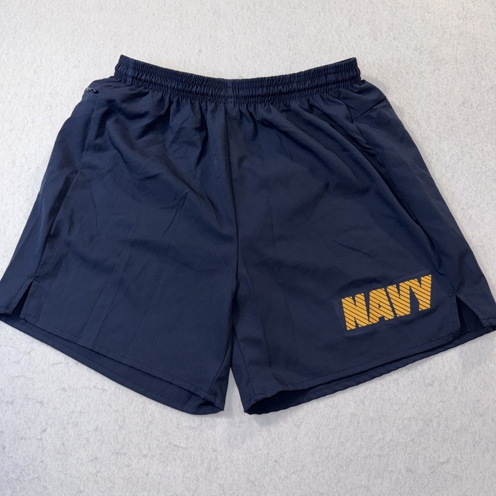 Official U.S Navy Athletic Training Shorts Meshed Lining Men's Medium